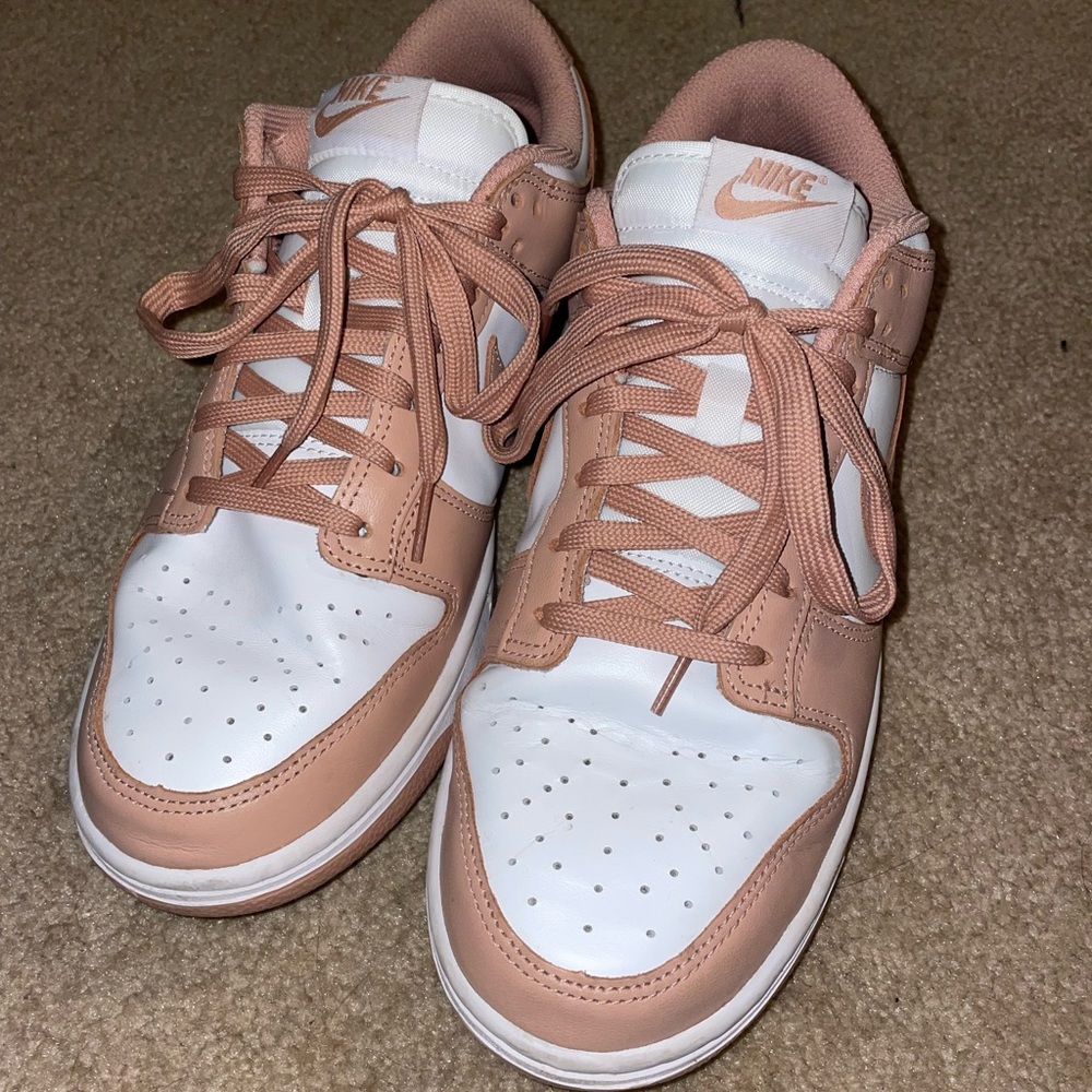 Pink Nike dunks